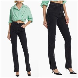 New! Favorite Daughter Split Hem Valentina Boulder 🖤 size 27 NWT!